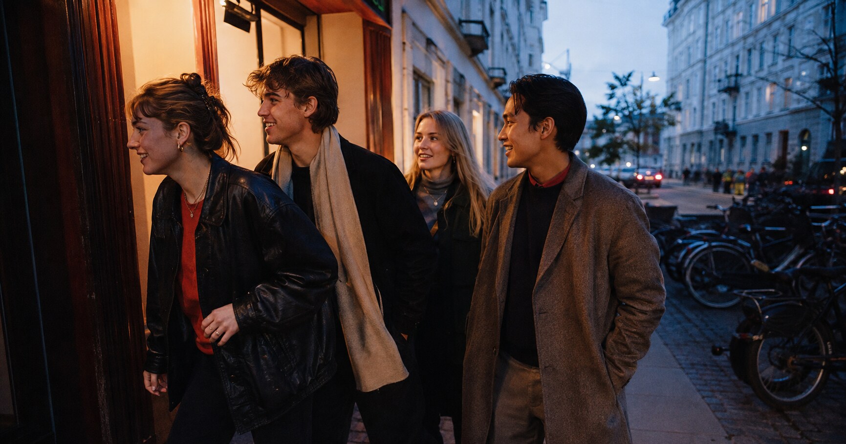 Preview of Arrival at blue hour