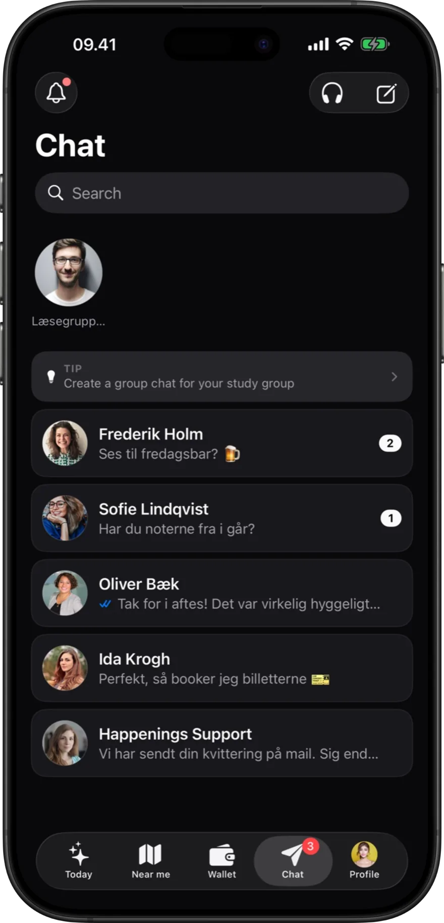 Preview of Community chat