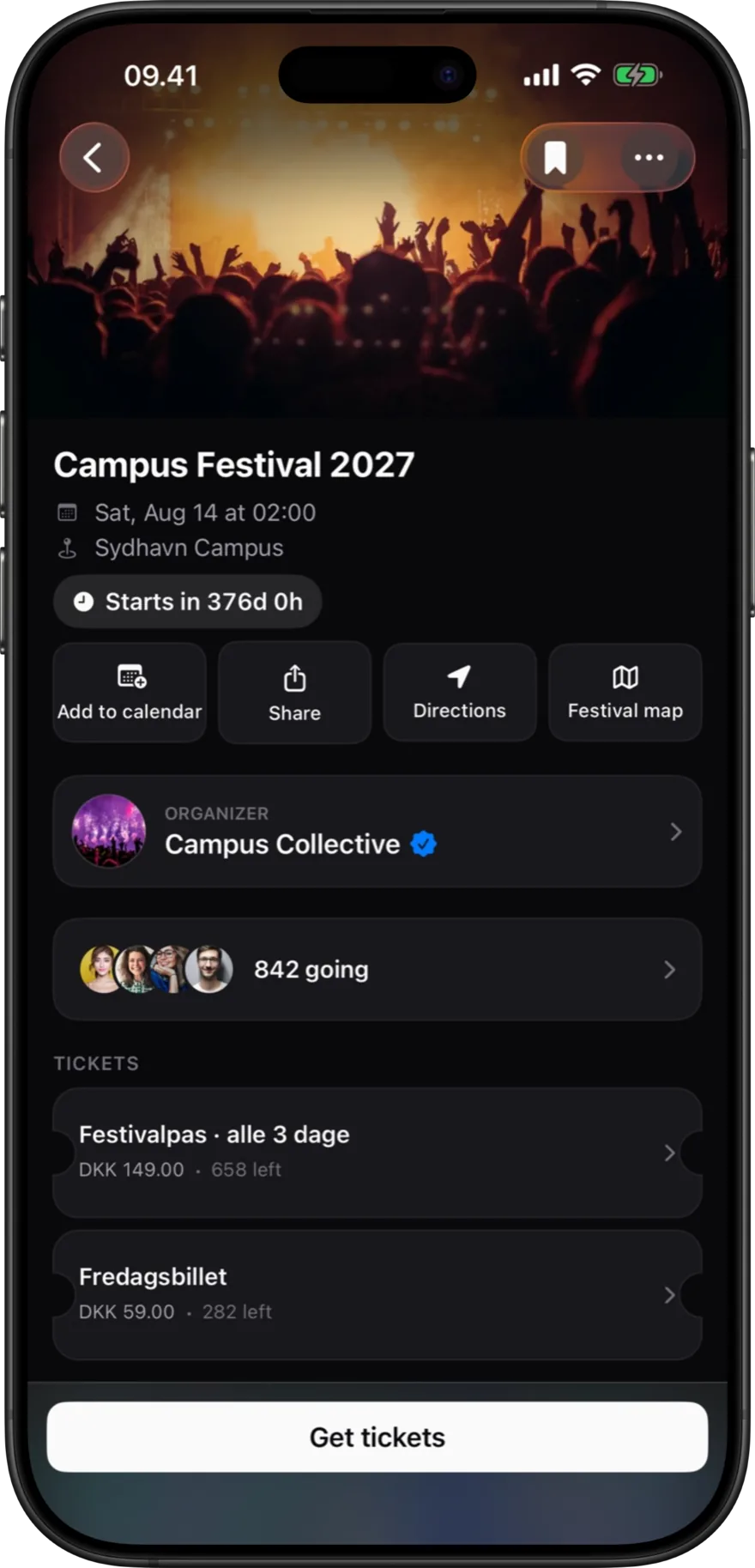 Preview of Festival event