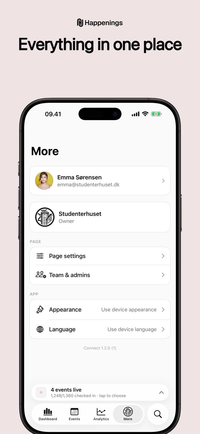 Preview of Organizer tools